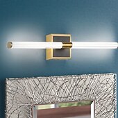 preiswerte Indoor-Wandleuchten-Spiegelfrontlampe LED-Badezimmerleiste Wandlampe Wohnzimmer Treppenganglampe Bronzerohr Schlafzimmer Nachttischlampe