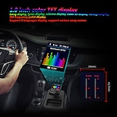 cheap Bluetooth Car Kit/Hands-free-BT93 Wireless Car Bluetooth FM Transmitter Aux Supports QC3.0 Charging Treble And Bass Sound Music Player Handsfree Bluetooth Car Kit Fast Charger