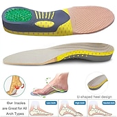 economico Cura dei piedi-duro ma utile 1 paio di plantari plantari in eva tpe per piedi piatti correzione del supporto dell&#039;arco cura del piede per solette ortopediche inserti per scarpe