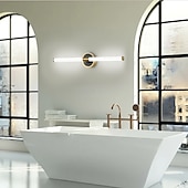 preiswerte Indoor-Wandleuchten-Spiegelfrontlampe LED-Badezimmerleiste Wandlampe Wohnzimmer Treppenganglampe Bronzerohr Schlafzimmer Nachttischlampe