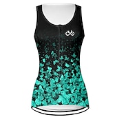 economico Maglie da donna-Per donna Gilet da ciclismo Maglia da ciclismo Senza maniche Bicicletta Gilet / Gilet Maglietta / Maglia Superiore con 3 tasche posteriori Ciclismo da montagna Cicismo su strada Traspirante