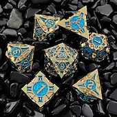 abordables Zapatos y accesorios-juego de dados dnd 7 mazmorras &amp; dragones anime accesorios de videojuegos
