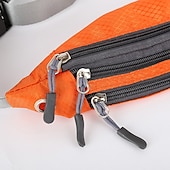 cheap Universal Phone Bags-Waist Bag Men and Women Outdoor Sports Mobile Phone Waist Bag Nylon Waterproof Running Waist Bag Close-fitting Messenger Bag
