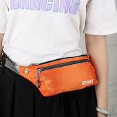 cheap Universal Phone Bags-Waist Bag Men and Women Outdoor Sports Mobile Phone Waist Bag Nylon Waterproof Running Waist Bag Close-fitting Messenger Bag