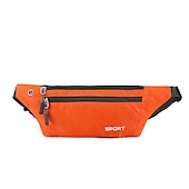 cheap Universal Phone Bags-Waist Bag Men and Women Outdoor Sports Mobile Phone Waist Bag Nylon Waterproof Running Waist Bag Close-fitting Messenger Bag
