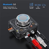 Недорогие Периферийные устройства для компьютера-bluetooth 5.0 аудио приемник 3d стерео музыка беспроводной адаптер tf карта rca 3,5 мм 3,5 разъем aux для автомобильного комплекта проводной динамик наушники