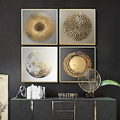 preiswerte Geometrische Drucke-Abstrakte Wandkunst auf Leinwand, Schwarzgold, geometrische Drucke und Poster, Malerei, moderne nordische Luxus-Wandkunst, Wohnzimmer, Heimdekoration, ohne Rahmen