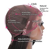 cheap Human Hair Lace Front Wigs-Skunk Stripe Hair 99J Root 13X4 Lace Front Wigs Human Hair Colored Wig With Red Root 99J/1B Burgundy Lace Front Wigs Red Wine Silky Straight Transparent Lace Wig