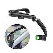 cheap Car Holder-Sun Visor Cell Phone Holder 360° Rotatable Multifunctional Sunvisor Hanging Clip Bracket Cell Phone Mount For  7 Inch Telephone