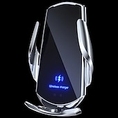 ieftine Suport Auto-Suport pentru telefon cu încărcare wireless Q3 pentru mașină - inducție inteligentă deschidere și închidere automată cu senzor încărcare magnetică