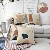 cheap Outdoor Pillow &amp; Covers-Outdoor Waterproof Pillow Cover Abstract for Patio Garden Sofa Couch Livingroom 1pc