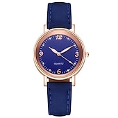 abordables Relojes de Cuarzo-Reloj de cuarzo de lujo para mujer, reloj de pulsera de cuarzo a la moda para mujer, pulsera de color de moda diversa y concisa de gama alta para reloj informal a juego para mujer