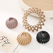 abordables Accessoires de coiffure-balle cheveux ornements nid d&#039;oiseau cheveux cravate paresseux épingle à cheveux plaque cheveux cravate haute queue de cheval fixe grab clip mode cheveux cravates