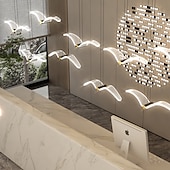 tanie Światła wiszące-lampy wiszące led kuchnia możliwość ściemniania oświetlenie akrylowe 40cm 1/3/4-światło nowoczesny dom wiejski przedpokój przedpokój oprawy oświetleniowe sufit wiszący kula ziemska nad stołem 110-240v