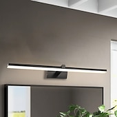 abordables Appliques de salle de bain-lampes de miroir de bain led miroir avant lumière 24&quot; ip20 7w phares de miroir de salle de bain, led miroir lumière étanche brouillard dressing lumière éclairage mural lumière blanche 110-240v