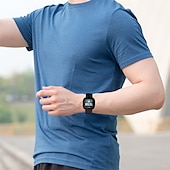 baratos Pulseiras de relógio Fitbit-2 por Pacote Pulseira de Smartwatch Compatível com Fitbit Versa 3 Sense Silicone macio Relógio inteligente Alça Ajustável Loop Solo Mulheres Homens Pulseira Esportiva Substituição Pulseira