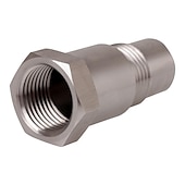 זול כלי תיקון לרכב-2 יחידות M18x1.5 מתאם חוט חיישן חמצן חיבור הארכת חוט לרכב מ-304 נירוסטה אוניברסלית