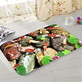 preiswerte Fußmatten-Kopfsteinpflaster-Muster, Fußmatte, Fußmatten, waschbare Teppiche, Küchenmatte, rutschfest, rutschfest, für den vorderen Bereich, Wohnzimmer, Schlafzimmer, 1 Stück