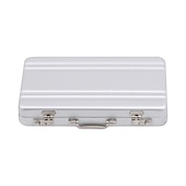 お買い得  カードホルダーとケース-ロックボックスモデリングスーツケース アルミニウムメタルビジネスカードホルダー カードケース