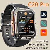 Χαμηλού Κόστους Smartwatch-c20 pro smartwatch bluetooth ανίχνευση αρτηριακής πίεσης ip68 αδιάβροχο ανδρικό κολυμβητικό καταδυτικό αθλητικό smartwatch