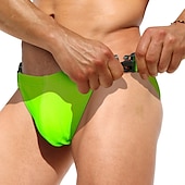 billiga simkort-Herr Badkläder Simkort Simthong Slät Andningsfunktion Mjuk Utomhus Ledigt Dagligen Hawaiisk Stylish Svart Vit Microelastisk