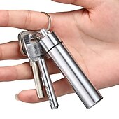economico Sbiancante per denti-stuzzicadenti in acciaio inossidabile set tascabile filo interdentale portatile stuzzicadenti riutilizzabili in metallo kit per la pulizia dei denti con portachiavi per picnic all&#039;aperto campeggio in