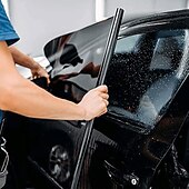 levne Stínítka a sluneční clony do auta-starfire auto černá anti-peep fólie okenní izolační fólie role auto auto domácí okenní sklo letní sluneční uv ochranná fólie