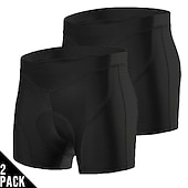 billiga Byxor, shorts och kjolar för kvinnor-Arsuxeo Dam Cykelunderkläder Vadderade cykelbyxor 3D vadderade shorts Cykel Herr Boxer Vadderade shorts Formpassad Bergscykling Vägcykling sporter Mjuk Hög Elasisitet Stretch Svart Blå Elastan Kläder