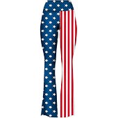 halpa Pohjat-Retro / vintage 1960 luku 1970 luku Housut Bell Bottom Housut Leveälahkeiset housut Hippi Naamiaispuku Naisten Arki-asut Tyttöjen polttarit Pride-paraati Aikuisten Housut