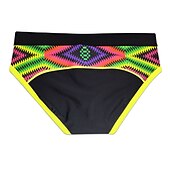 cheap Men's Swim Shorts-Men's Swimwear Swim Shorts Shorts Swim Briefs Print Print Comfort Breathable Outdoor Daily Going out Sports Hawaiian Black Blue