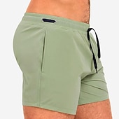 cheap Men&#039;s Swimming Shorts-Men&#039;s Swimwear Swim Shorts Swim Trunks Boxer Swim Shorts Shorts Plain Comfort Breathable Outdoor Daily Going out Sports Hawaiian White Pink