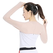 cheap Home Sleeves &amp; Gloves-Summer Sun Protection Shawl Multi-functional Golf Sports Sleeve Women&#039;s Outdoor Riding And Driving Shoulder Sun Protection Ice Sleeve