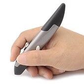 Недорогие Периферийные устройства для компьютера-2.4GHz USB беспроводная оптическая ручка-мышь умная мышь для ПК ноутбука мини 2.4GHz USB беспроводная воздушная мышь оптическая ручка для ноутбуков и ПК