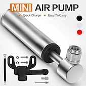お買い得  バイク＆ＡＴＶアクセサリー-ポータブル ポケット バイク ポンプ 120 psi 高圧ミニ バイク ポンプ プレスタ/シュレーダー バルブに適合 超軽量 自転車 タイヤ ポンプ バイク 修理キット ストーンゴー サイクリング アクセサリー ロード マウンテン アウトドア スポーツ用