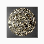 preiswerte Geometrische Drucke-Abstrakte Wandkunst auf Leinwand, Schwarzgold, geometrische Drucke und Poster, Malerei, moderne nordische Luxus-Wandkunst, Wohnzimmer, Heimdekoration, ohne Rahmen