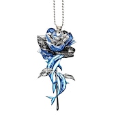 cheap Car Pendants &amp; Ornaments-StarFire New Arrival Blue Moon With Dragon Lover Car Hanging Ornament Holiday Decoration Home Decoration Hanging Ornament