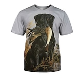 economico Grafica divertente-Con animale Cane Bassotto Maglietta Manga 3D Grafica Per Da coppia Per uomo Per donna Per adulto Mascherata Stampa 3D Casual / quotidiano