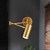 cheap Swing Arm Lights-Wall Light Eye Protection Modern Nordic Style Sconces Swing Arm Lights Living Room Bedroom Metal 110-120V / 220-240V 5 W