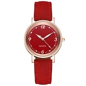 abordables Relojes de Cuarzo-Reloj de cuarzo de lujo para mujer, reloj de pulsera de cuarzo a la moda para mujer, pulsera de color de moda diversa y concisa de gama alta para reloj informal a juego para mujer