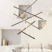 abordables Suspension-led pendentif lumière 3/5/7/9 têtes cluster design spoutnik design lustres pour salle à manger chambre lampes suspendues 110-240v seulement dimmable avec télécommande