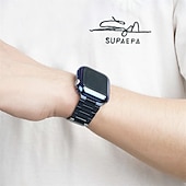 baratos Pulseiras de Apple Watch-Compatível com Pulseira Apple Watch 38mm 40mm 41mm 42mm 44mm 45mm 49mm com caixa Antichoque Aço Inoxidável pulseira de substituição para iwatch Ultra 2 Series 9 8 7 SE 6 5 4 3 2 1