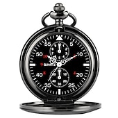 economico Orologio da taschino-Orologio da Tasca Vintage per Uomo con Catena Orologio Rotondo Semplice e Squisito Orologio a Pendente Regalo per Uomini e Donne