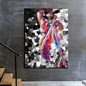 お買い得  ヌードアート-手作り 手描き 油絵 壁 モダン 抽象画 キャンバス ヌード レディ ペインティング ホームデコレーション 装飾 ロールキャンバス フレームなし 未延伸