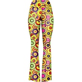 halpa Pohjat-Retro / vintage 1960 luku 1970 luku Housut Bell Bottom Housut Leveälahkeiset housut Hippi Naamiaispuku Naisten Arki-asut Tyttöjen polttarit Pride-paraati Aikuisten Housut