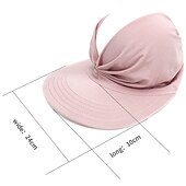 cheap Home Hats-Spring And Summer New Hat Female Sun Visor Baseball Cap Female Anti-ultraviolet Personality Adult Empty Top Hat