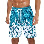 abordables maillot de bain boxer homme-maillot de bain pour hommes short de plage à séchage rapide cordon de serrage léger avec taille et poches élastiques