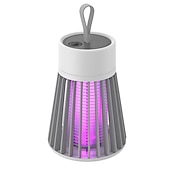 Недорогие Ошибка Zapper-Перезаряжаемый уничтожитель комаров и мух для внутреннего освещения с подвесной петлей, электрическая лампа для уничтожения, портативная светодиодная ловушка с usb для домашней спальни, кемпинга на