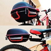halpa Pyörälaukut-west biking® 8 l pyörän satulalaukku pyöräteline laukku metallirungolla ja sadesuojalla vedenpitävä kevyt heijastinnauha pyörälaukku kangas lycra eva polkupyörälaukku pyörälaukku pyörä polkupyörä pyöräily