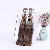 economico Accessori per tende-fermacravatta per tende in corda fermacravatte con frange per tende fermacravatte tende per finestre forniture per tende accessori per stanze in corda