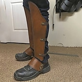 economico Calzature-Retrò Vintage Punk &amp; Gotico Medievale Mascherata Tutore per le gambe Ghette Cavaliere Vichingo Crociato Costume Per uomo Unisex Vichingo Halloween Mascherata Performance Feste Palcoscenico Adulti